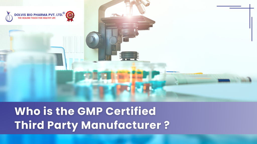 Who is the GMP certified third-party manufacturer?